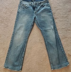 Mens Silver Jeans